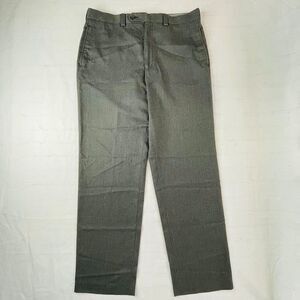 Lauren Ralph Lauren Dress Pants Mens 33 Gray Flat Front Slim Fit Suit Pants (34)